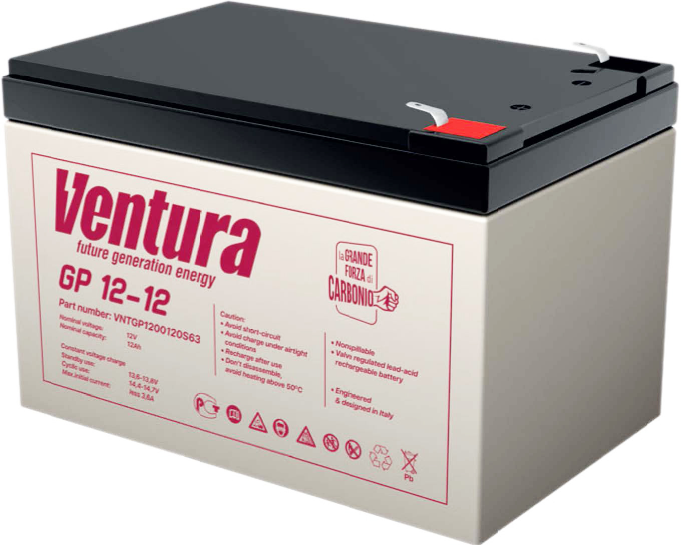 Батарея акумуляторна VENTURA GP 12-12 (1042424)